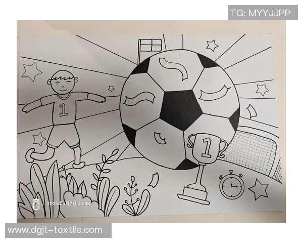 足球明星手绘艺术作品展现球场魅力与个人风采的完美结合