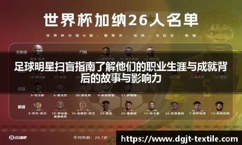 足球明星扫盲指南了解他们的职业生涯与成就背后的故事与影响力